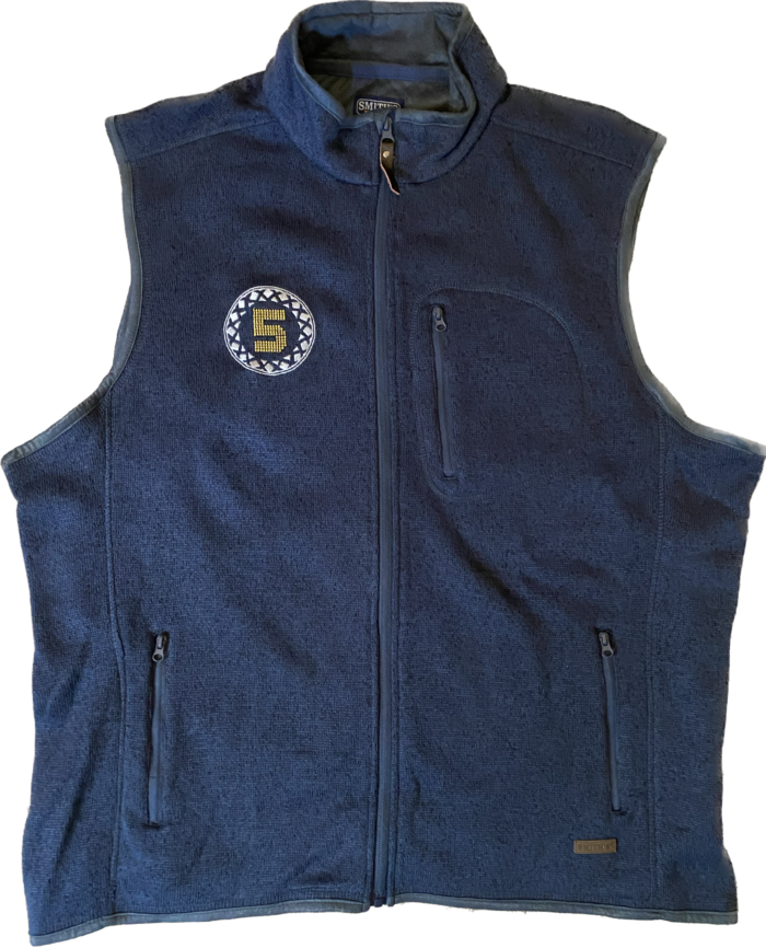 FullZip Sweater Fleece Vest 5 Points Music 5 Points Music